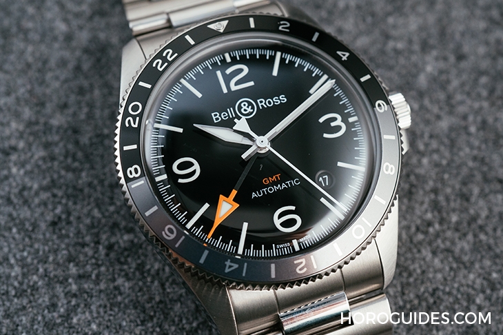 BELL & ROSS - VINTAGE - BRV293-BL-ST/SST - BELL&ROSS也有GMT,一錶掌握三地時間