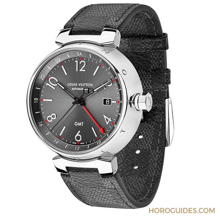 LOUIS VUITTON - TAMBOUR - 灰的夠俐落,旅人必備GMT交給LV Tambour Essential Grey