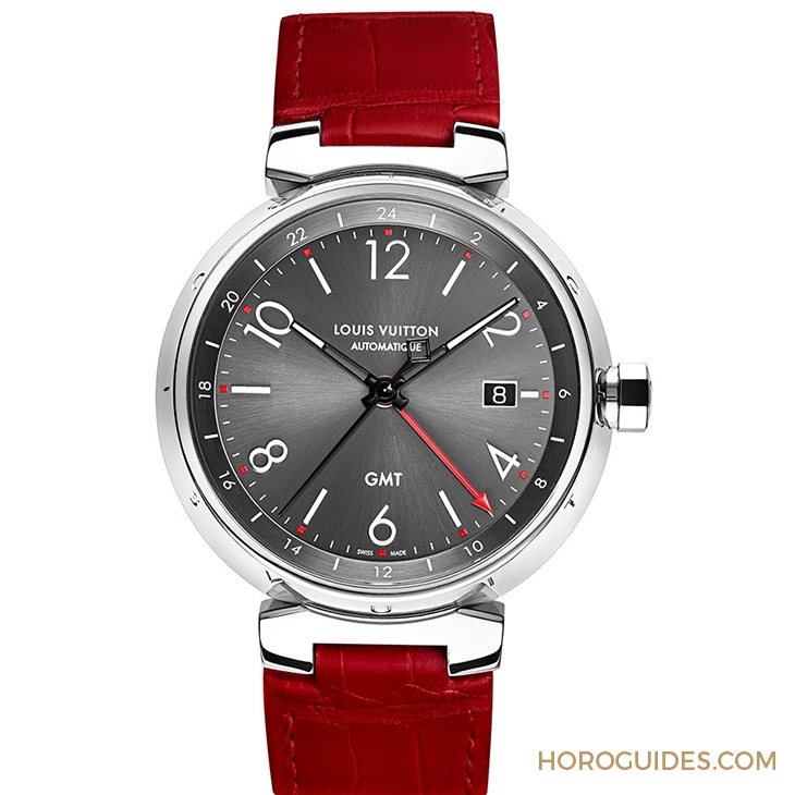 LOUIS VUITTON - TAMBOUR - 灰的夠俐落,旅人必備GMT交給LV Tambour Essential Grey