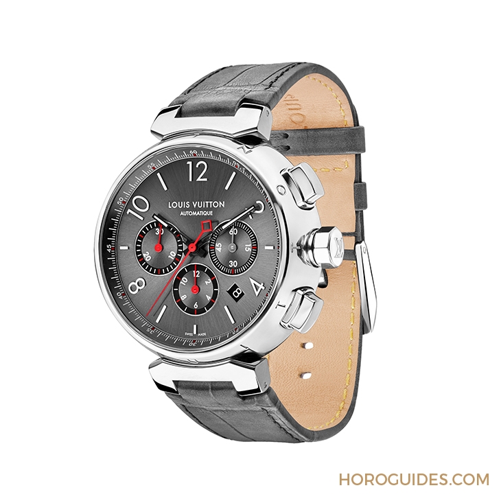 LOUIS VUITTON - TAMBOUR - 灰的夠俐落,旅人必備GMT交給LV Tambour Essential Grey