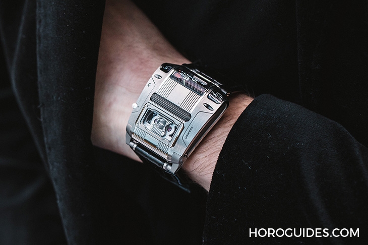 URWERK - URWERK滾動時間的巨輪,UR-111C自動腕錶要你把握當下