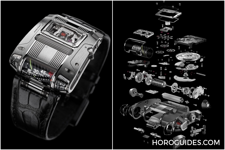URWERK - URWERK滾動時間的巨輪,UR-111C自動腕錶要你把握當下