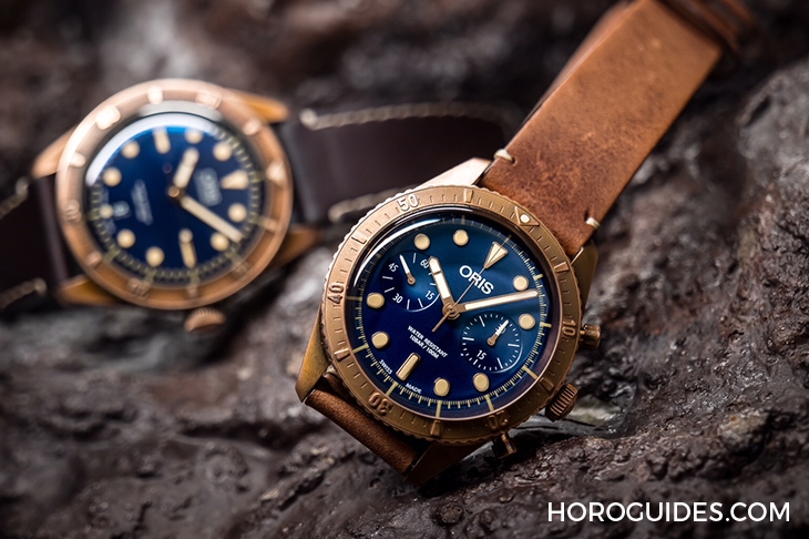 ORIS - 青銅再掀旋風,ORIS限量發表首款Carl Brashear計時碼錶