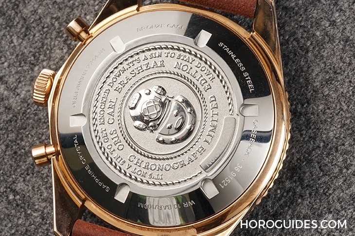 ORIS - 青銅再掀旋風,ORIS限量發表首款Carl Brashear計時碼錶