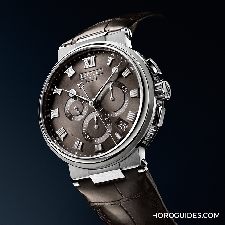 BREGUET - BREGUET最具航海運動風的Marine 5527計時碼錶