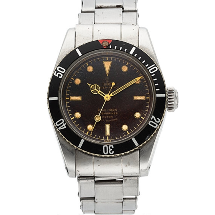 TUDOR - Big Crown Submariner拍出16.25萬美金成為全球最貴的帝舵古董錶