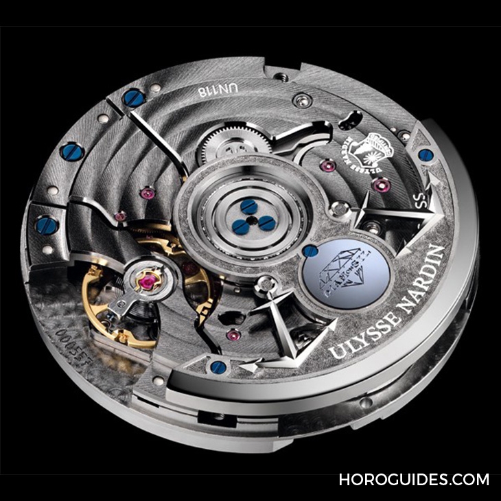 ULYSSE NARDIN - DIVER - 1183-170LE-3/90-GW - 千米錘頭鯊不夠看,雅典錶大白鯊天文台潛水系列限量腕錶更霸氣