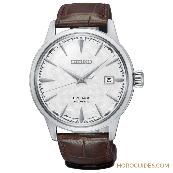 SEIKO - PRESAGE - SSA385J1 - 以調酒為靈感讓你心醉的SEIKO Presage秋冬限定:「冬之景」