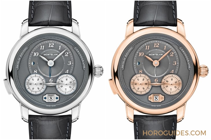 MONTBLANC - NICOLAS RIEUSSEC - 119954 - Pre-SIHH 2019 萬寶龍Nicolas Rieussec計時碼錶換上煤灰色新貌