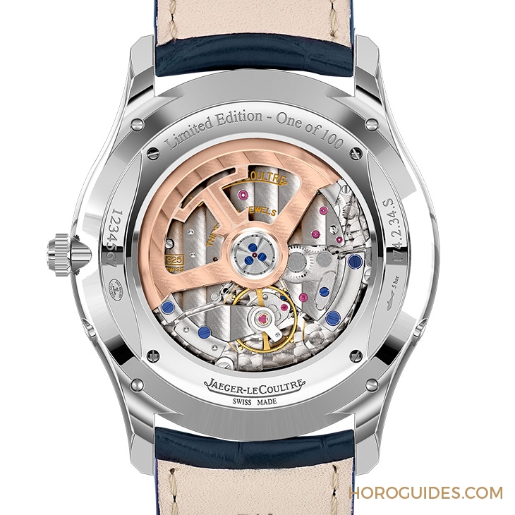 JAEGER-LECOULTRE - Pre-SIHH 2019 大師先出招,積家推出超薄扭索紋琺瑯藍面月相腕錶
