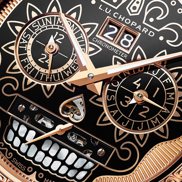 CHOPARD - 死亡聖神的微笑-CHOPARD L.U.C Perpetual T Spirit of ‘La Santa Muerte’ 萬年曆腕錶