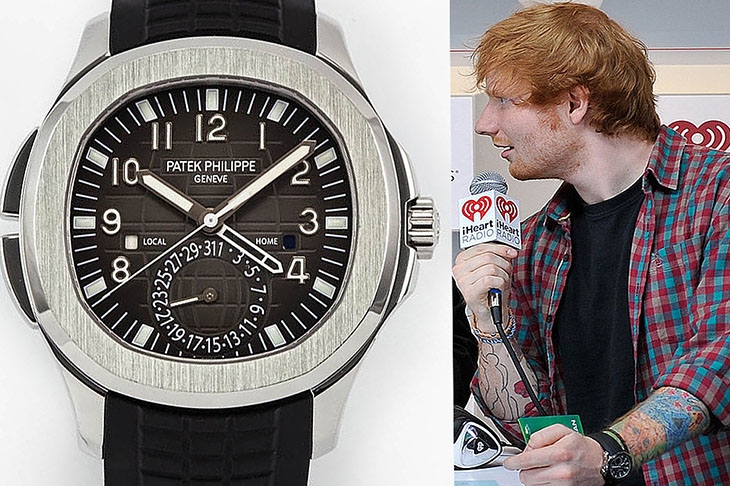 PATEK PHILIPPE - NAUTILUS - 5711/1300A-001 - [名人錶盒] 最愛錶的小鮮肉Ed Sheeran，還有什麼頂級錶沒SHOW？