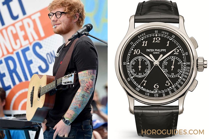 PATEK PHILIPPE - NAUTILUS - 5711/1300A-001 - [名人錶盒] 最愛錶的小鮮肉Ed Sheeran，還有什麼頂級錶沒SHOW？