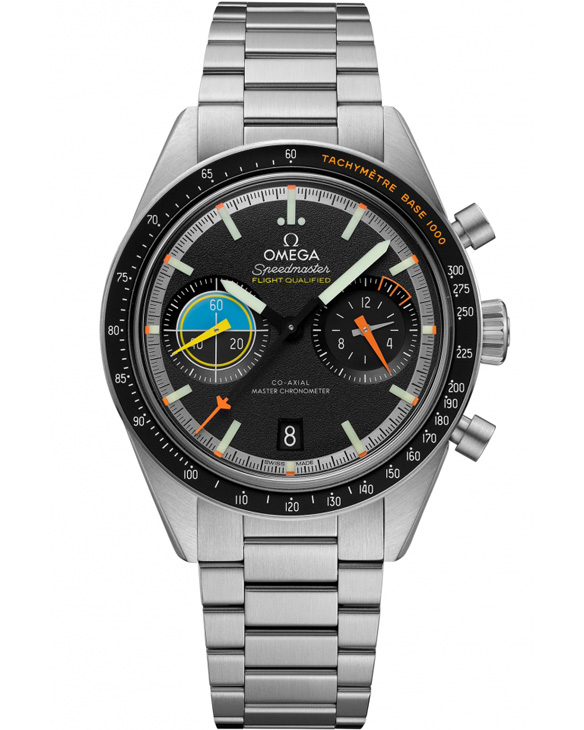 OMEGA - SPEEDMASTER - 332.10.41.51.01.002 - 不僅是賽車計時與登月傳奇，OMEGA全新Speedmaster Pilot飛行員腕錶致敬航空歷史