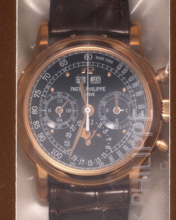 PATEK PHILIPPE - CALATRAVA - 6196P-001 - 百達翡麗領軍！Phillips富藝斯香港拍場刷新亞洲新紀錄