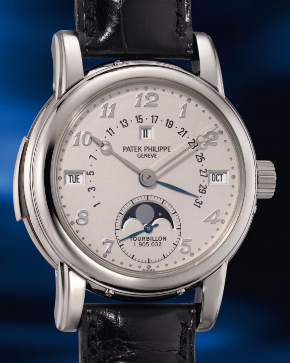 PATEK PHILIPPE - CALATRAVA - 6196P-001 - 百達翡麗領軍！Phillips富藝斯香港拍場刷新亞洲新紀錄