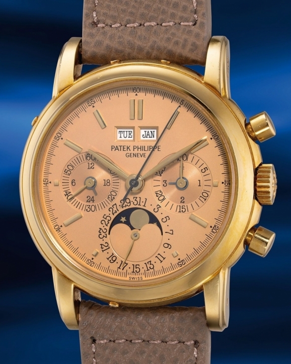 PATEK PHILIPPE - CALATRAVA - 6196P-001 - 百達翡麗領軍！Phillips富藝斯香港拍場刷新亞洲新紀錄