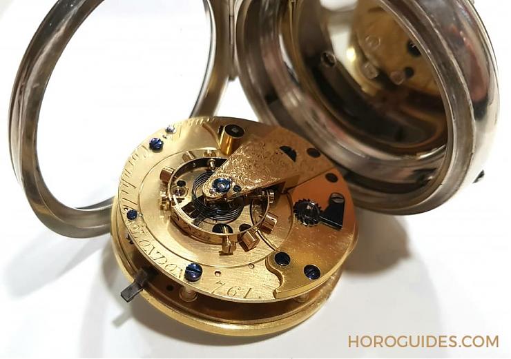 近200年的懷錶走時出奇的精準