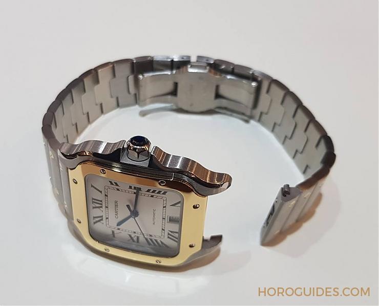 CARTIER - CARTIER Santos 可快拆錶帶腕錶