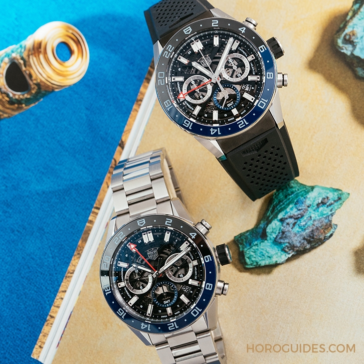 TAG HEUER - Carrera第一款GMT,見證系列55年輝煌里程!!!