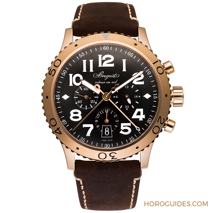BREGUET - TYPE XX - XXI - XXII - 3817BR/Z2/3ZU - 航空先鋒:寶璣Type XX飛行錶限量奢華變身