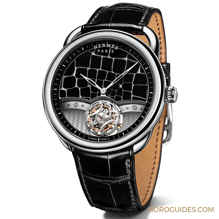 HERMES - ARCEAU - (ARCEAU Lift Millefiori) - 愛馬仕燃燒藝術魂,千花水晶工藝打造ARCEAU Lift Millefiori陀飛輪