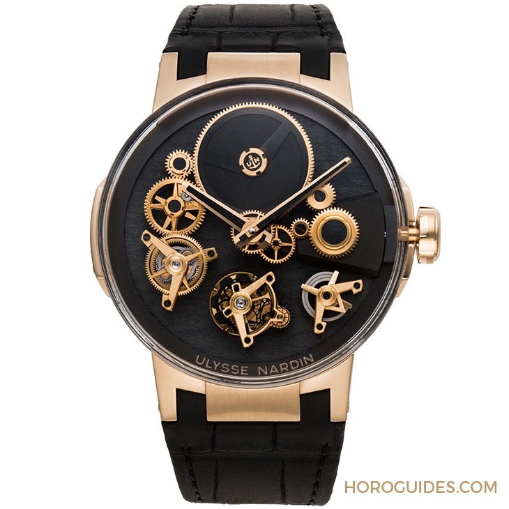 ULYSSE NARDIN - 崇尚自由的機械-ULYSSE NARDIN Executive Tourbillon “Free Wheel”
