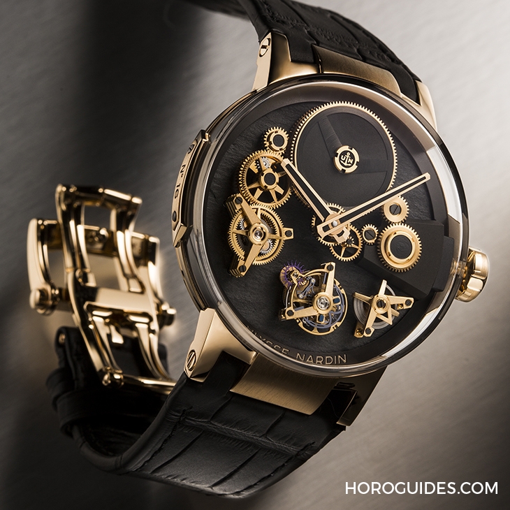 ULYSSE NARDIN - 崇尚自由的機械-ULYSSE NARDIN Executive Tourbillon “Free Wheel”