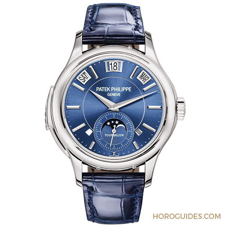 PATEK PHILIPPE - GRAND COMPLICATIONS - 5207G-001 - 錶王三大複雜功能齊聚一錶,Ref. 5207面世十周年推出白金殼藍面