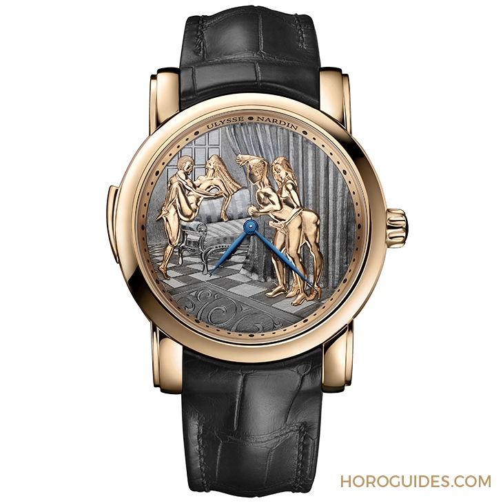 ULYSSE NARDIN - CLASSIC - 736-61/VOYEUR - 闖入情色禁地-ULYSSE NARDIN Classic Voyeur《經典系列窺視者腕錶》