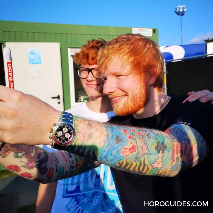 PATEK PHILIPPE - NAUTILUS - 5711/1300A-001 - [名人錶盒] 最愛錶的小鮮肉Ed Sheeran，還有什麼頂級錶沒SHOW？