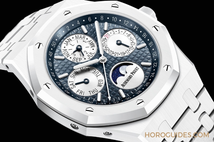 AUDEMARS PIGUET - ROYAL OAK - 26579CB.OO.1225CB.01 - 藏家的期待 :AP 白色陶瓷皇家橡樹萬年曆腕錶
