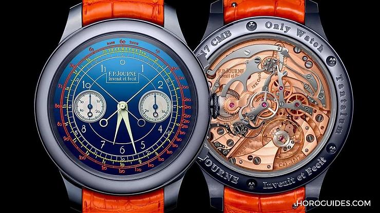 F.P.JOURNE - 盤點大作 Only Watch 2019 - F.P. Journe Astronomic Blue