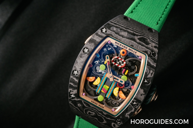 RICHARD MILLE - BONBON - RM 07-03 MYRTILLE - [SIHH 2019] 甜蜜的融化你！RICHARD MILLE Bonbon新系列 少女心大爆發的一年
