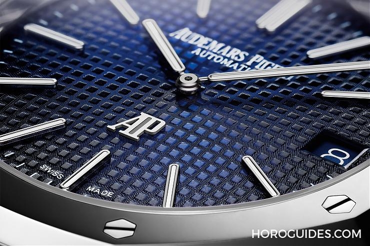 AUDEMARS PIGUET - ROYAL OAK - 15202PT.OO.1240PT.01 - 首見綠色煙燻面! AP 發表皇家橡樹「JUMBO」超薄鉑金腕錶Ref. 15202