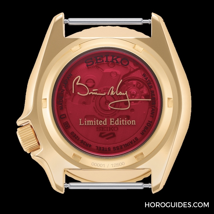 SEIKO - 5 SPORTS - SRPH80K1 - 皇后樂迷high起來!SEIKO 5 x 皇后合唱團Brian May 聯名第二彈