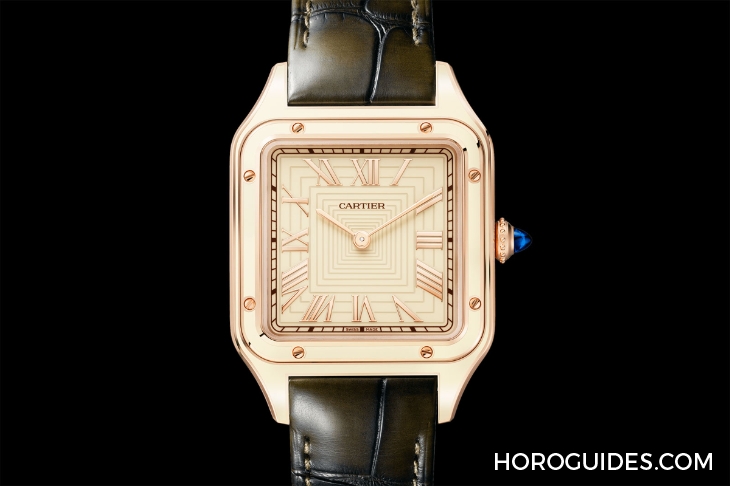 CARTIER - SANTOS DE CARITER - WSSA0046 - 典雅復古韻味!  卡地亞推出三款獨特的 Santos-Dumont 腕錶
