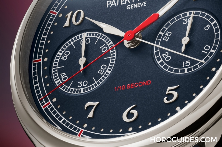 PATEK PHILIPPE - 層峰藏家新愛!百達翡麗首見1/10秒單按鈕計時碼錶5470P-001