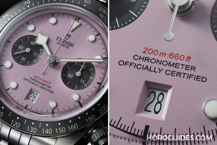 TUDOR - BLACK BAY - M79360N-0019 - 顛覆傳統的粉紅熊貓!帝舵表TUDOR 發表Black Bay Chrono