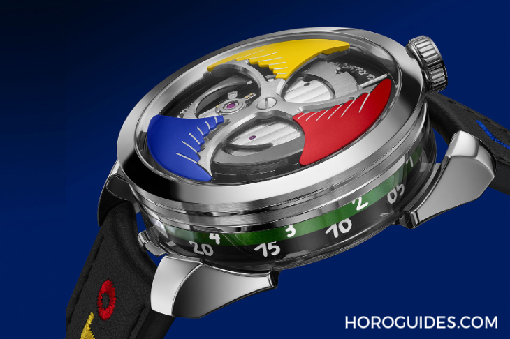 MB&F - M.A.D.EDITIONS - MAD1 X JCC - MB&F與Jean-Charles de Castelbajac共創限量版腕錶:M.A.D.1 "Time to Love"