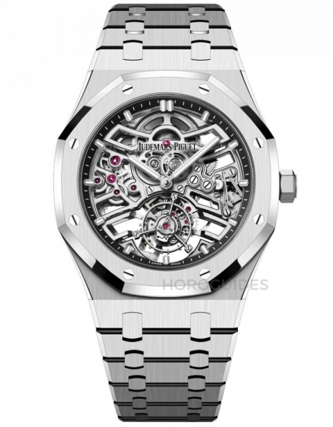 AUDEMARS PIGUET - ROYAL OAK - 26735ST.OO.1320ST.02 - 不鏽鋼 VS 沙金你更愛哪一種?AP愛彼Royal Oak自動上鍊飛行陀飛輪鏤空腕錶Ref.26735
