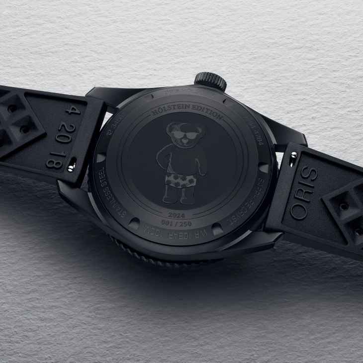 ORIS - AQUIS - 01 400 7794 4784-Set - ORIS Hölstein Editions再推新作，全黑Divers Sixty-Five慶祝品牌120週年
