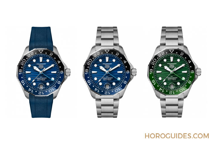 TAG HEUER - AQUARACER - WBP5115.BA0013 - 潛水猛將升級！TAG HEUER推出全新Aquaracer Professional 300日期腕錶與GMT腕錶