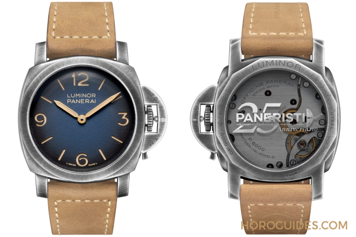 PANERAI - LUMINOR - PAM02025 - 沛納海Luminor Venticinque限量腕錶 PAM02025亮相,歡慶Paneristi社群25週年