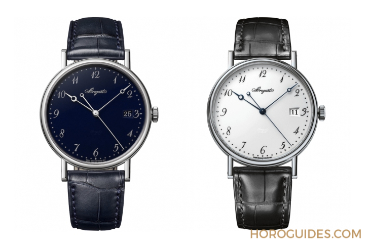 BREGUET - CLASSIQUE - 7787PT/2N/9VU - Breguet寶璣全新鉑金黑面大明火琺瑯腕錶,傳統工藝再現經典