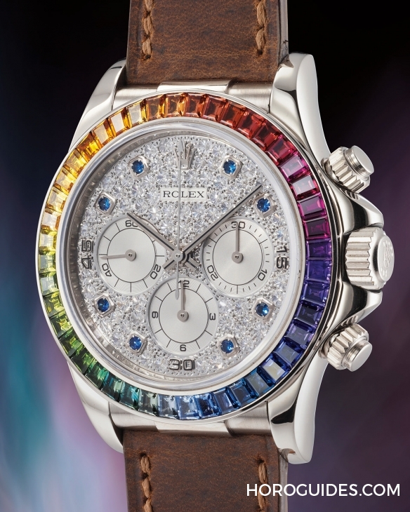 ROLEX - COSMOGRAPH DAYTONA - 116595RBOW-78595A - 史上最貴獨立製錶誕生!富藝斯日內瓦鐘錶秋拍十大拍品