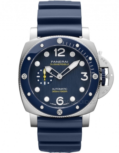 PANERAI - SUBMERSIBLE - PAM01676 - 敬20年情誼,Panerai再度以大探險家Mike Horn之名推出聯名錶 PAM01676