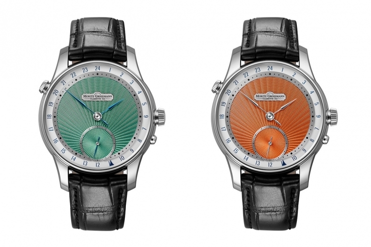 MORITZ GROSSMANN - BENU - MG-003892 - 德國製錶之美再進化：Moritz Grossmann GMT Guilloche 腕錶演繹跨時區優雅生活