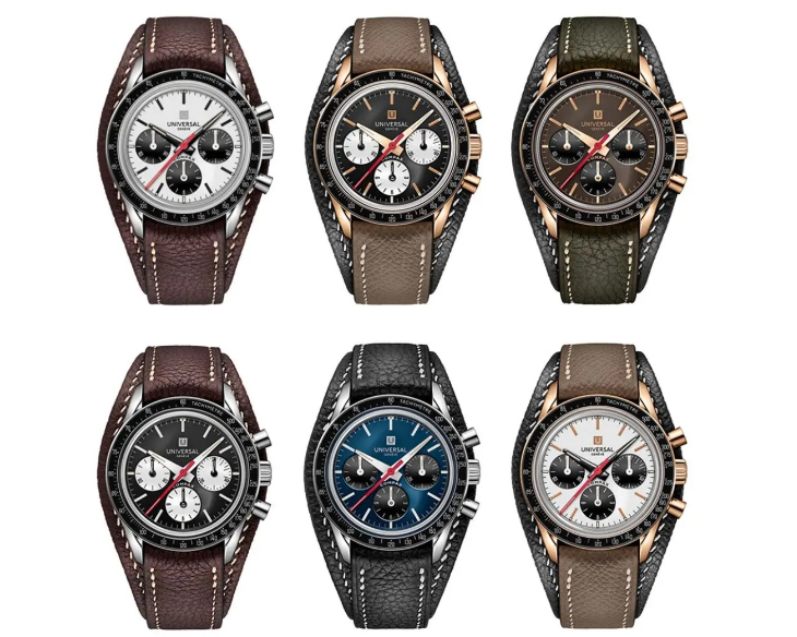 UNIVERSAL GENEVE - COMPAX - JU281121A1X1 - Universal Genève Tribute to Compax 回歸!致敬「Nina Rindt」的傳奇計時腕錶