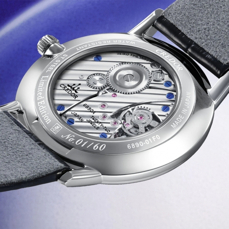 CREDOR - Goldfeather - GCBY991 - CREDOR 推出伊萬里燒瓷面腕錶，Goldfeather GCBY991 限量登場